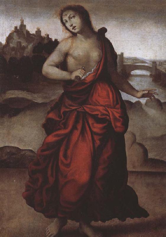 Giovanni Sodoma Rome s  Luke flower bud Qi oil painting image
